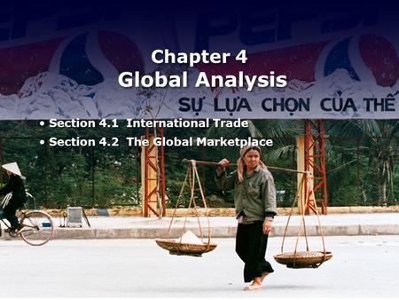 Chapter 4 Global Analysis