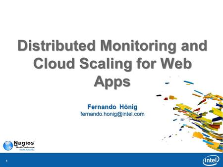 11 Distributed Monitoring and Cloud Scaling for Web Apps Fernando Hönig
