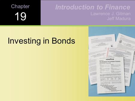 Learning Goals List the different types of bonds.