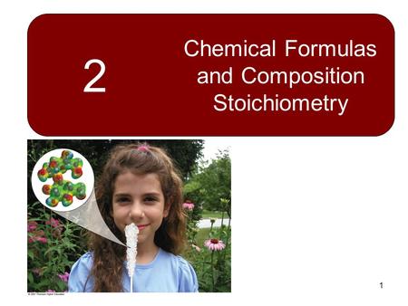 Chemical Formulas and Composition Stoichiometry