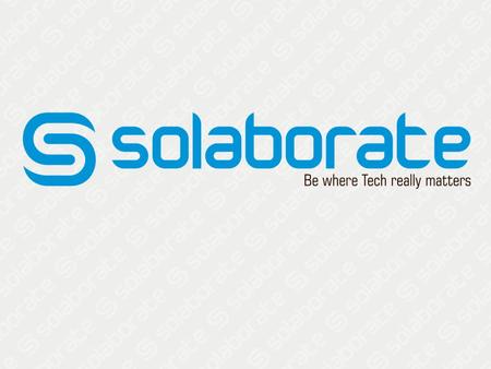 Who are we?  Solaborate is a technology social networking platform designed for professionals and companies to connect, discover, and collaborate. It.