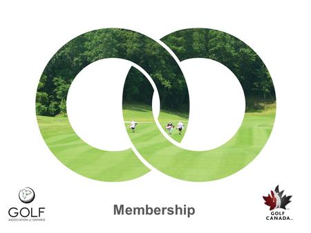 Membership. Welcome and Thank You for your time Why Change Decreasing connection with golfers The existing membership model used to speak to 90% of golfers…but.