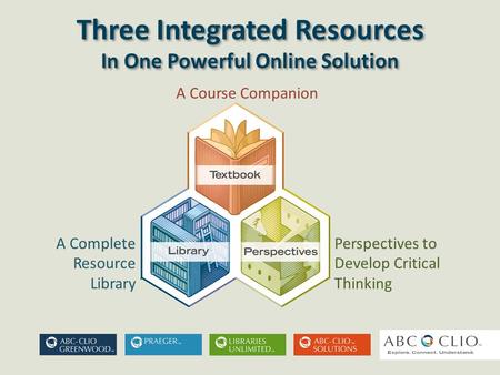 Three Integrated Resources In One Powerful Online Solution Three Integrated Resources In One Powerful Online Solution A Course Companion A Complete Resource.