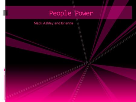 Madi, Ashley and Brianna People Power. Video 1&2  There are over 1,000,000 children without parents in Kenya.  Many of these children are abused. 