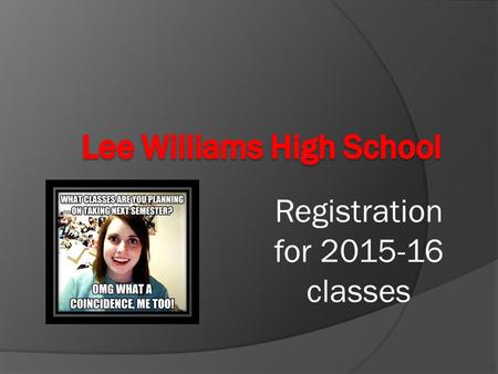 Registration for 2015-16 classes. Graduation Requirements English 4 years (8 classes) World History 1 year (2 classes) Math 4 years (8 classes) algebra.