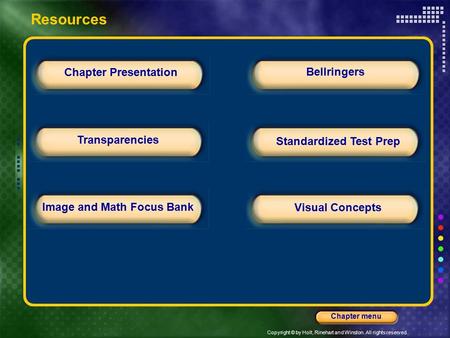 Standardized Test Prep Image and Math Focus Bank