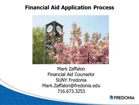 Financial Aid Application Process