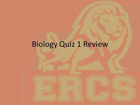 Biology Quiz 1 Review. A. Traditional Darwin ism B. Neo-Darwinian Evolution C. Punctuated Evolution D. Creationism E. Cosmic Evolution __Christianity.