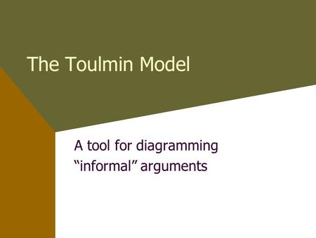 A tool for diagramming “informal” arguments