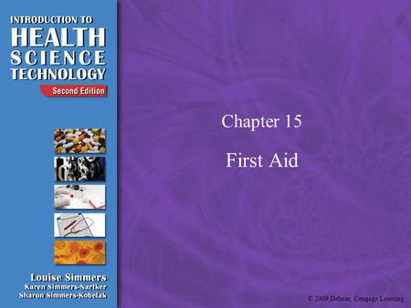 Chapter 15 First Aid.