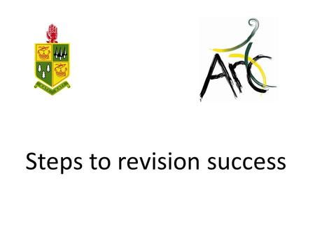 Steps to revision success. Before we start….. Some TOUGH TRUTHS.