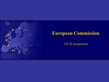 European Commission TACIS programme. European Business Registration Survey 2005.