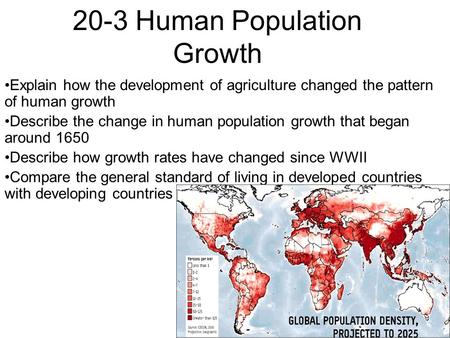 20-3 Human Population Growth