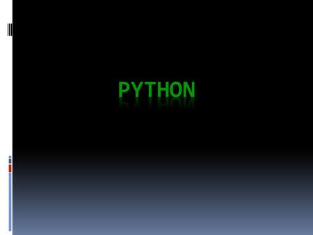 Python.