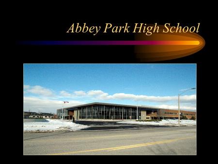 Abbey Park High School.