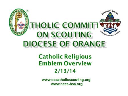 Catholic Committee on Scouting Diocese of Orange