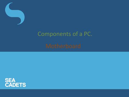 Components of a PC. Motherboard. Computer Mother Board Computer Mother board and its constituent components A typical PC mother board with important.