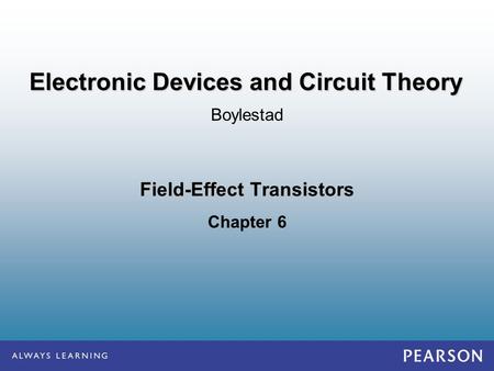 Field-Effect Transistors