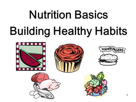 1 Nutrition Basics Building Healthy Habits. 2 Stressed spelled backwards is Desserts! Habit: Pattern developed, often becoming involuntary Coincidence?