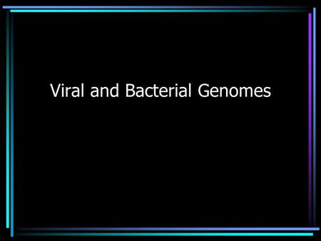 Viral and Bacterial Genomes. Review of Viruses Are Viruses Alive? Contain genetic material (DNA or RNA) Cannot live outside of a cellular host Do not.
