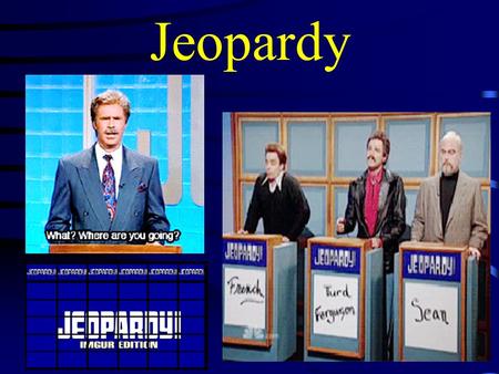 Jeopardy JEOPARDY! 100 200 300 400 500 WWII Facts Japan Teams and Individuals Taking a Stand Germany Germany Gets Her Way.