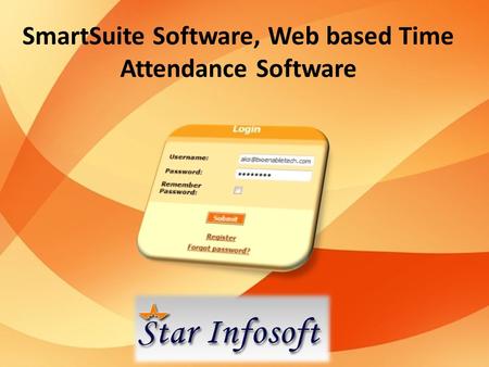 SmartSuite Software, Web based Time Attendance Software.