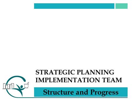 STRATEGIC PLANNING IMPLEMENTATION TEAM Structure and Progress.