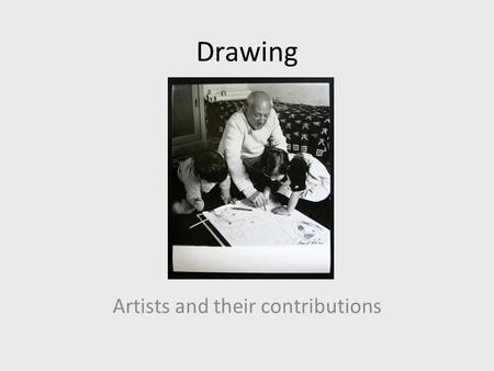 Artists and their contributions