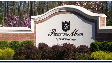 The Princeton Manor Website Access – For New and Existing Users Use – Organization of the website Content – Features, Fun and Useful Information.
