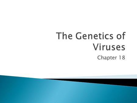 Chapter 18.  1796 – Edward Jenner developed the smallpox vaccine  1897 – Beijerinck coined the term “virus” meaning poison  1935 – Wendell Stanley.