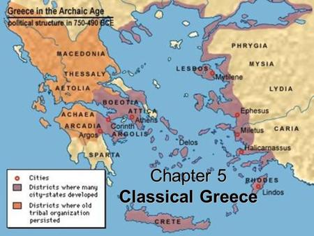 Chapter 5 Classical Greece