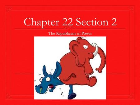 Chapter 22 Section 2 The Republicans in Power. Election of 1920  Democrats nominate James M. Cox (Ohio)  League of Nations  Republicans nominate Warren.