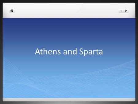 Athens and Sparta. Vocabulary City-State- A large independent city that controls the area surrounding the city Oligarchy- Government run by a small group.