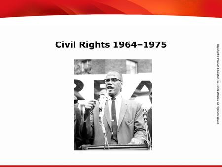 TEKS 8C: Calculate percent composition and empirical and molecular formulas. Civil Rights 1964–1975.
