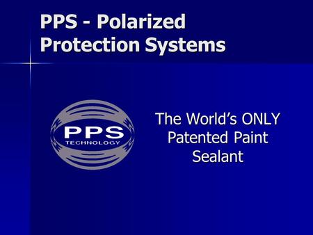 PPS - Polarized Protection Systems