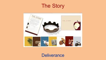 The Story Deliverance. 2 Why read the Bible? Because it tells us an alternative Story If you want to change a society, then you have to tell an alternative.