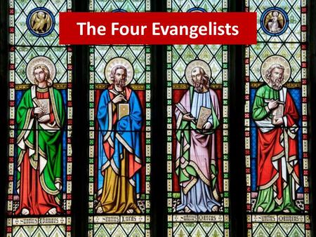The Four Evangelists. MATTHEW Saint Matthew was Jewish, like Jesus, but he worked for the Roman government as a tax collector. That made him very unpopular.