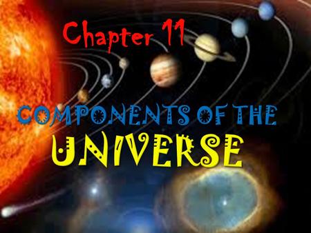 Chapter 11. 11.2 The Sun and the Planetary System Our solar system is full of planets, moon, asteroids, and comets, all in motion around the Sun. Most.