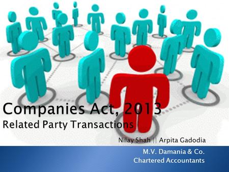 M.V. Damania & Co. Chartered Accountants Nilay Shah || Arpita Gadodia.