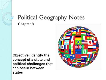Political Geography Notes