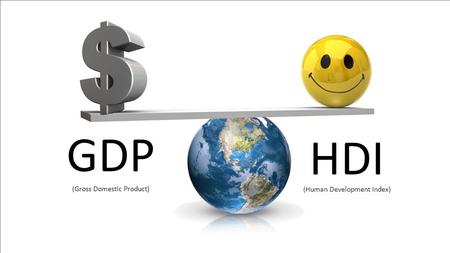 GDP (Gross Domestic Product) HDI (Human Development Index)