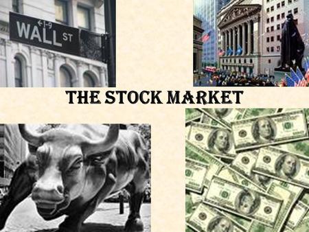 The Stock Market. Shares A portion of a stock—aka. Equities (claims of ownership in corporations) Purpose: Corps. Raise $ to start, run and expand.