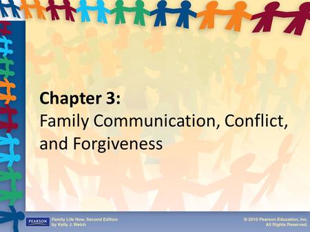 Chapter 3: Family Communication, Conflict, and Forgiveness