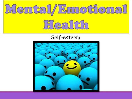 Self-esteem. REVIEW Physical be physically active eat nutritious meals and snacks get enough sleep avoid tobacco, alcohol, and other drugs avoid disease.