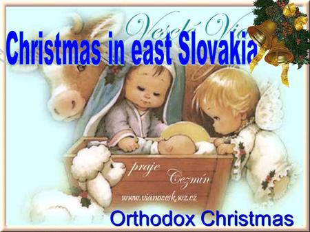 Christmas in east Slovakia
