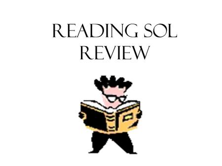 Reading SOL Review.