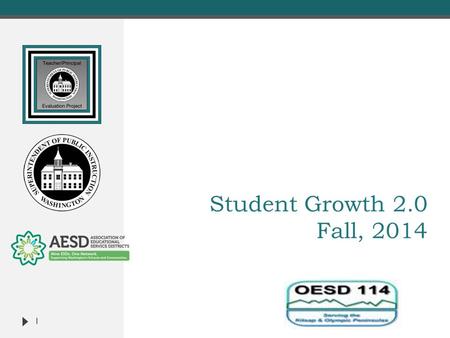 Student Growth 2.0 Fall, 2014 Note to Facilitator – See Facilitator Directions on Agenda Document.