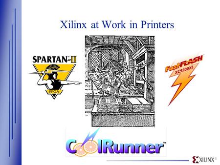 Xilinx at Work in Printers