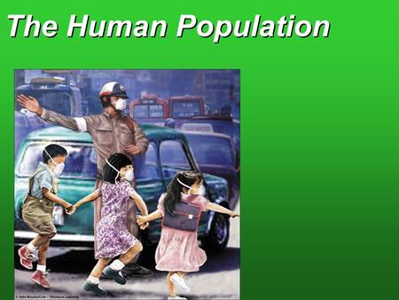 The Human Population.