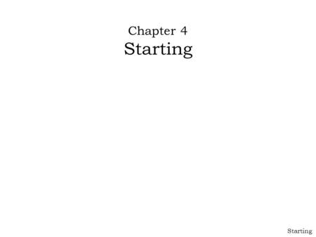 Starting Chapter 4 Starting. 1 Course Outline* Covered in first half until Dr. Li takes over. JAVA and OO: Review what is Object Oriented Programming.
